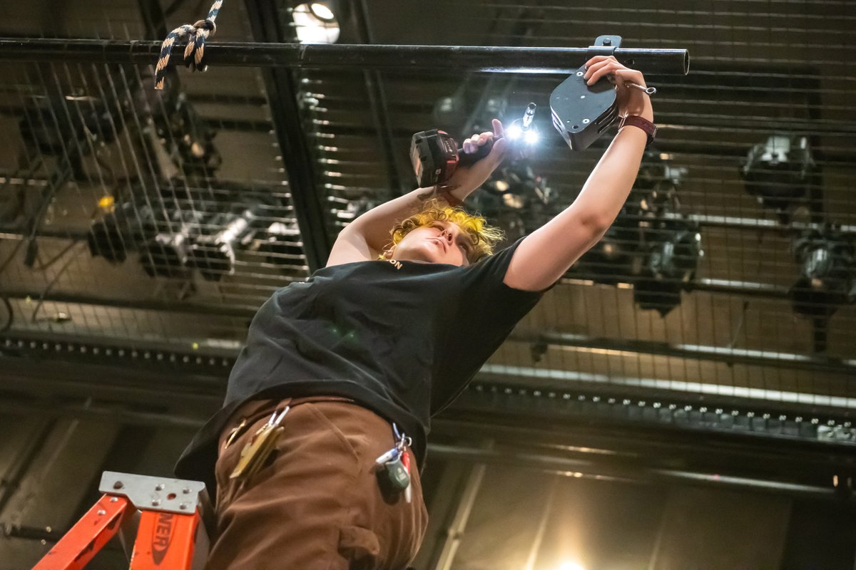 PRGlive's tweet image. Proud to support @Purdue's Fusion Studio &amp;amp; the '25 Stage Machine Design Competition, where theatre tech students design &amp;amp; build the machines that make stage effects possible. This year’s challenge was a manual petal drop effect for Much Ado About Nothing. Congrats to all!