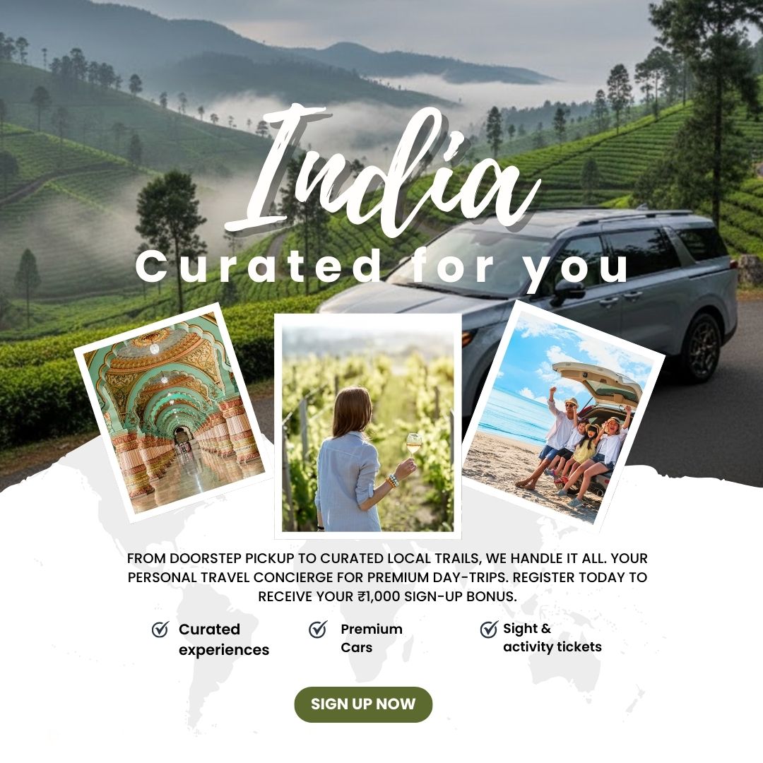 tripkins_travel's tweet photo. Stop planning your weekends and start living them. ✨
From vineyard lunches to royal heritage trails, Tripkins delivers premium 1-day escapes with zero logistics.
100% private. 100% curated. 🏰🍷
A thread on how to reclaim your Saturdays: 👇 https://t.co/0rlHJ3dNLS