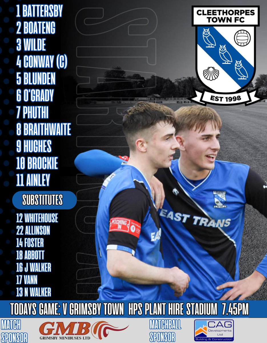 Cleethorpes Town FC tweet media