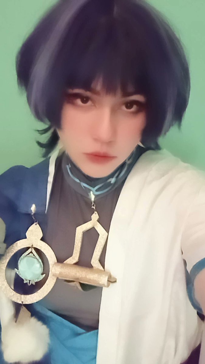 ventitodounctm's tweet photo. 🖤💙Wanderer💙🖤

#GenshinImpact #scaramouche #GenshinImpactcosplay https://t.co/dYZEb8WnC3