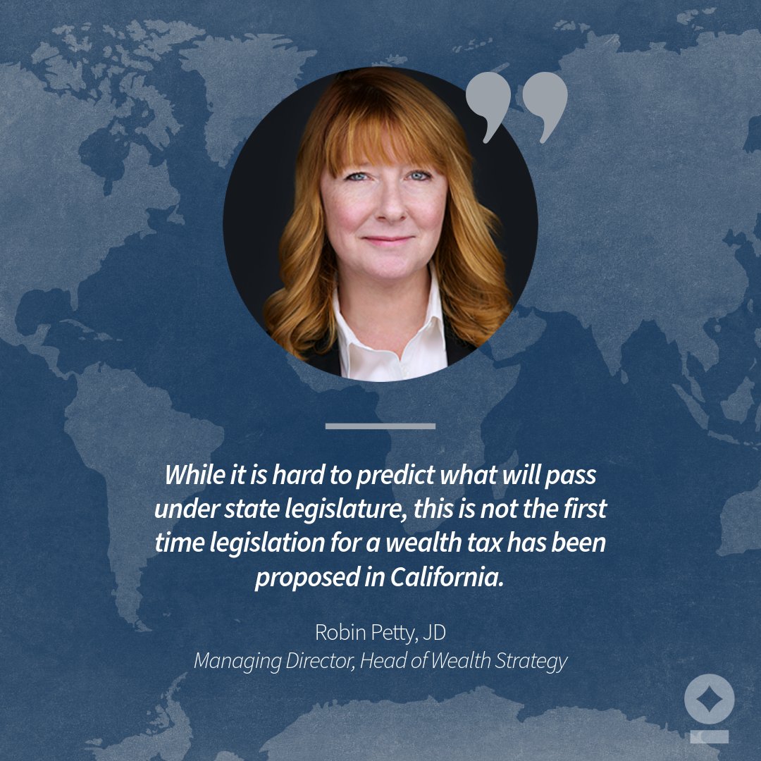 NewEdgeWealth's tweet image. Robin Petty, Head of Wealth Strategy, provides commentary in Financial Advisor on how California’s proposed billionaire tax is affecting affluent clients and financial planning strategies.

Learn more here: pulse.ly/ifs6pgckoy

#NewEdgeWealth #WealthStrategy