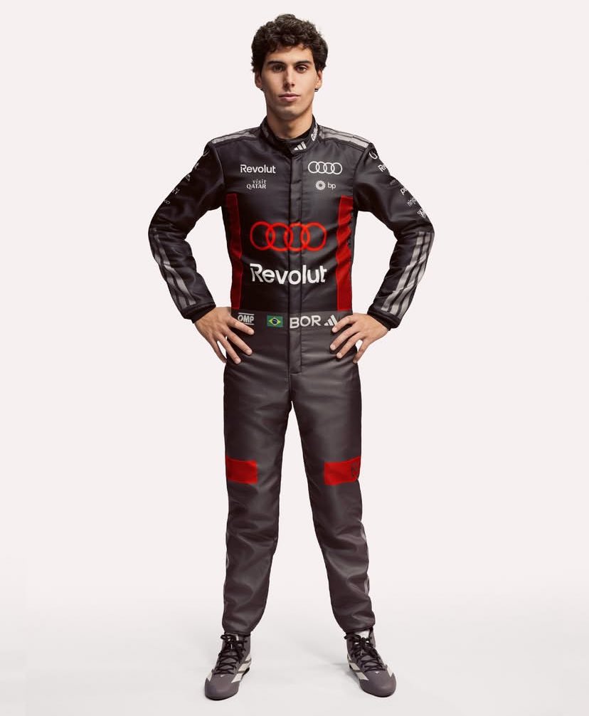 AudiF1Br24's tweet image. Macacão de Bortoleto pra 2026