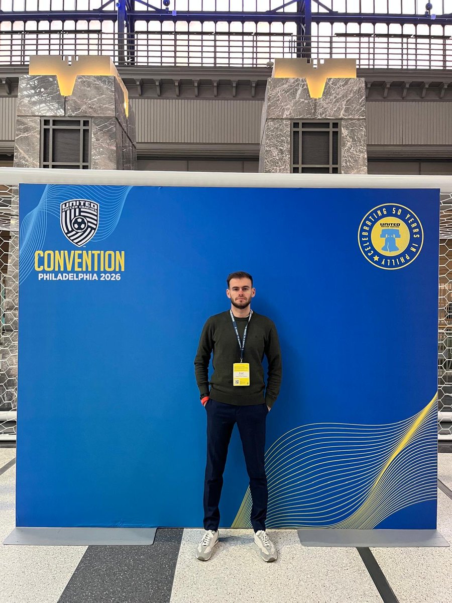 USCC 2026 📍Philadelphia 
Gran encuentro con entrenadores y profesionales del sector, el cual me ha aportado conocimiento, crecimiento personal y valiosas conexiones! 
Seguimos ⚽️🔛
