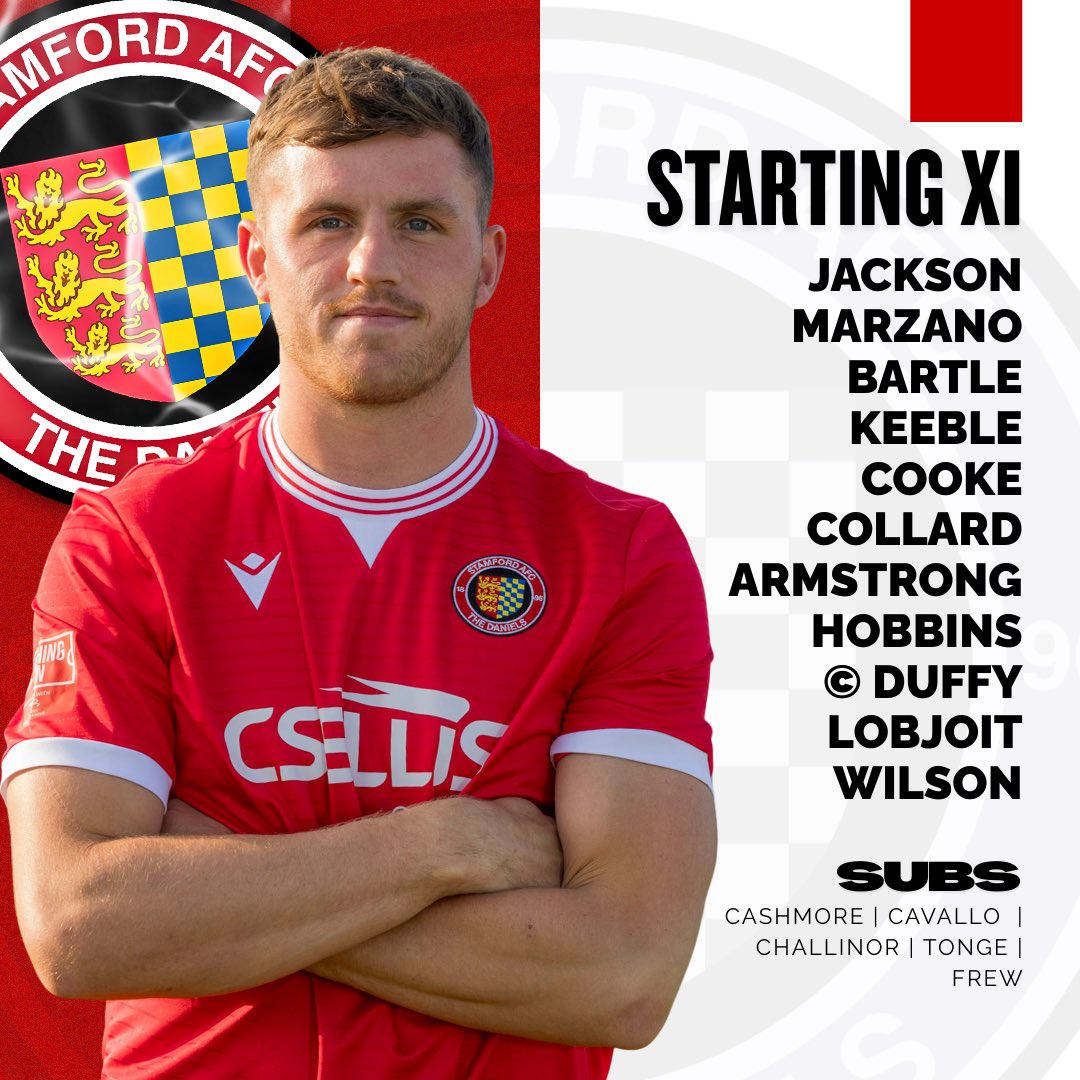 𝐓𝐄𝐀𝐌 𝐍𝐄𝐖𝐒

Your Dannies tonight to face AFC Sudbury.

- Drury makes zero changes from his side that won away at Worcester at the weekend.

Kick off is in 30 minutes!

#BackTheDannies