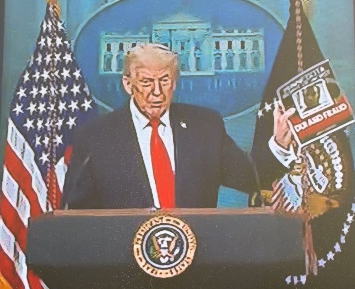 ViralMediaEth's tweet photo. Breaking: @realDonaldTrump  faces public head on with photos of criminals being apprehended in Minnesota, as tampon Tim and Somalian criminals continue to cause more destruction and resist ICE from doing their job. @Tim_Walz @IlhanMN @MayorFrey https://t.co/6fSz5tr2EM
