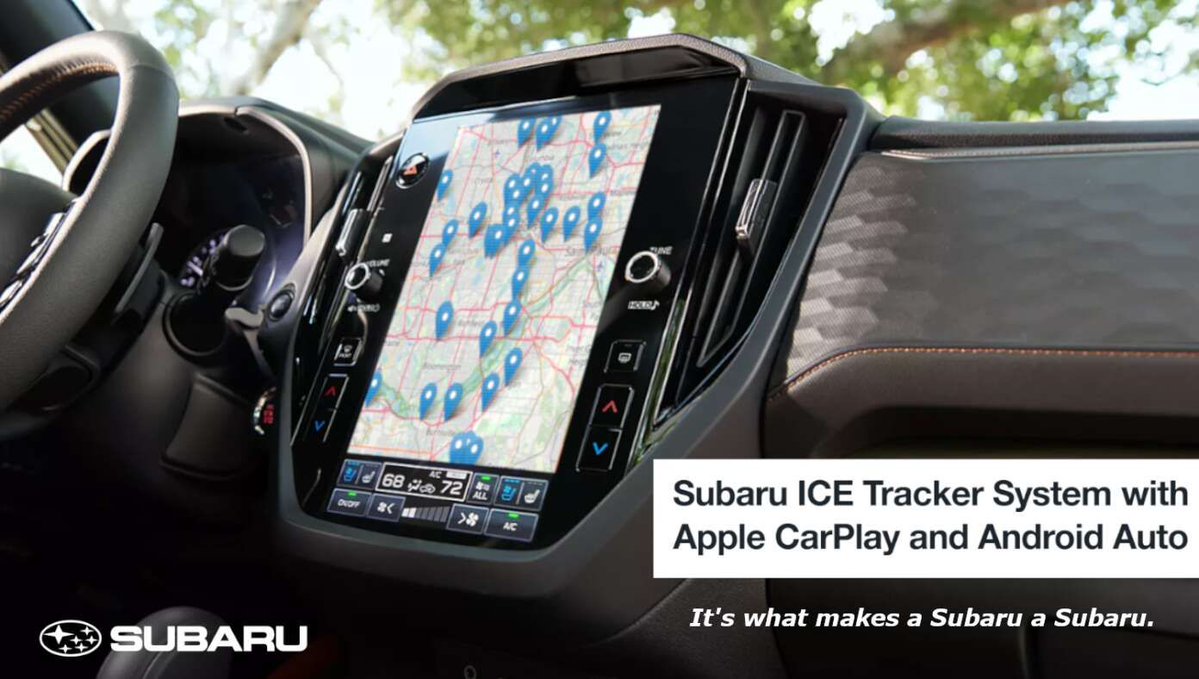 TheBabylonBee's tweet image. Subarus Now Come With Built-In ICE Tracker buff.ly/ZIpcGlR