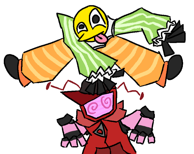 Decidingly im moving off saken stuff for the forseeable future. So uhm one last Epicskateboard  art to kick off my weekly slop posting again! 
#forsaken #forsakenfanart #forsakenroblox #epicskateboard #Veeronica #Charlatan #killbaggodidi