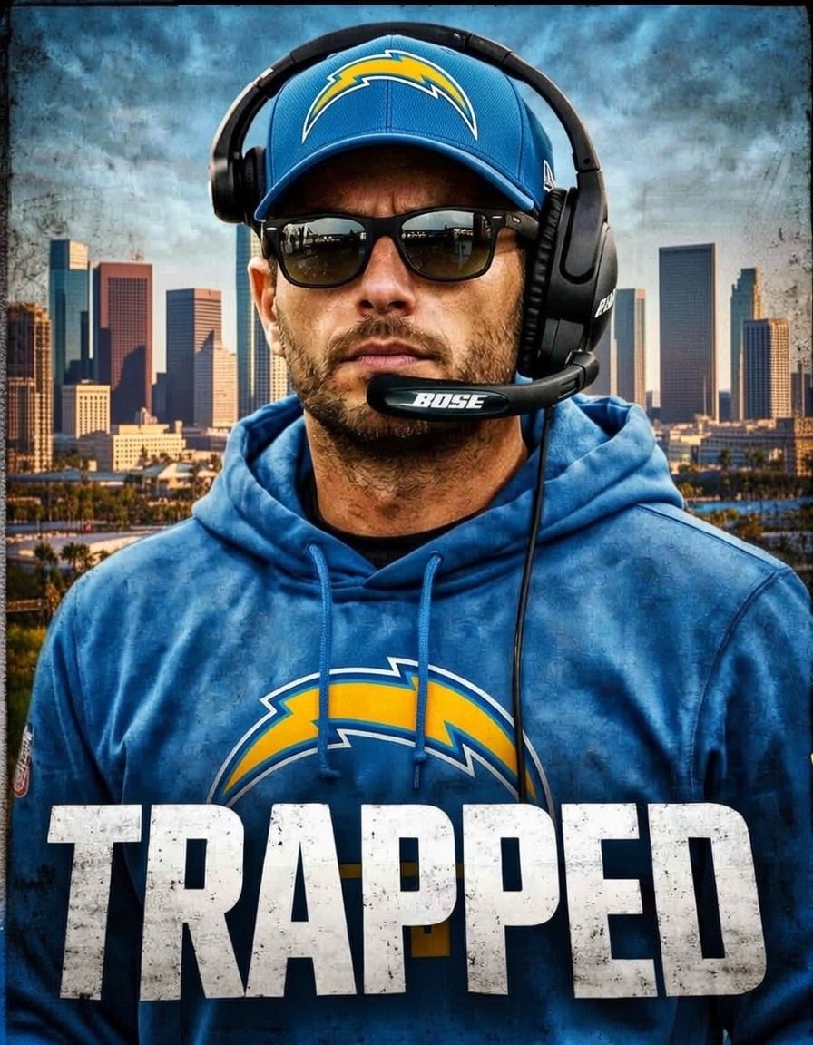 BoltUpYo's tweet image. Sources say the Chargers have REFUSED to let Mike McDaniel leave their facility, trapping him inside and periodically supplying him vapes, K-Town birria tacos, and Randy’s Donuts until he agrees to terms.