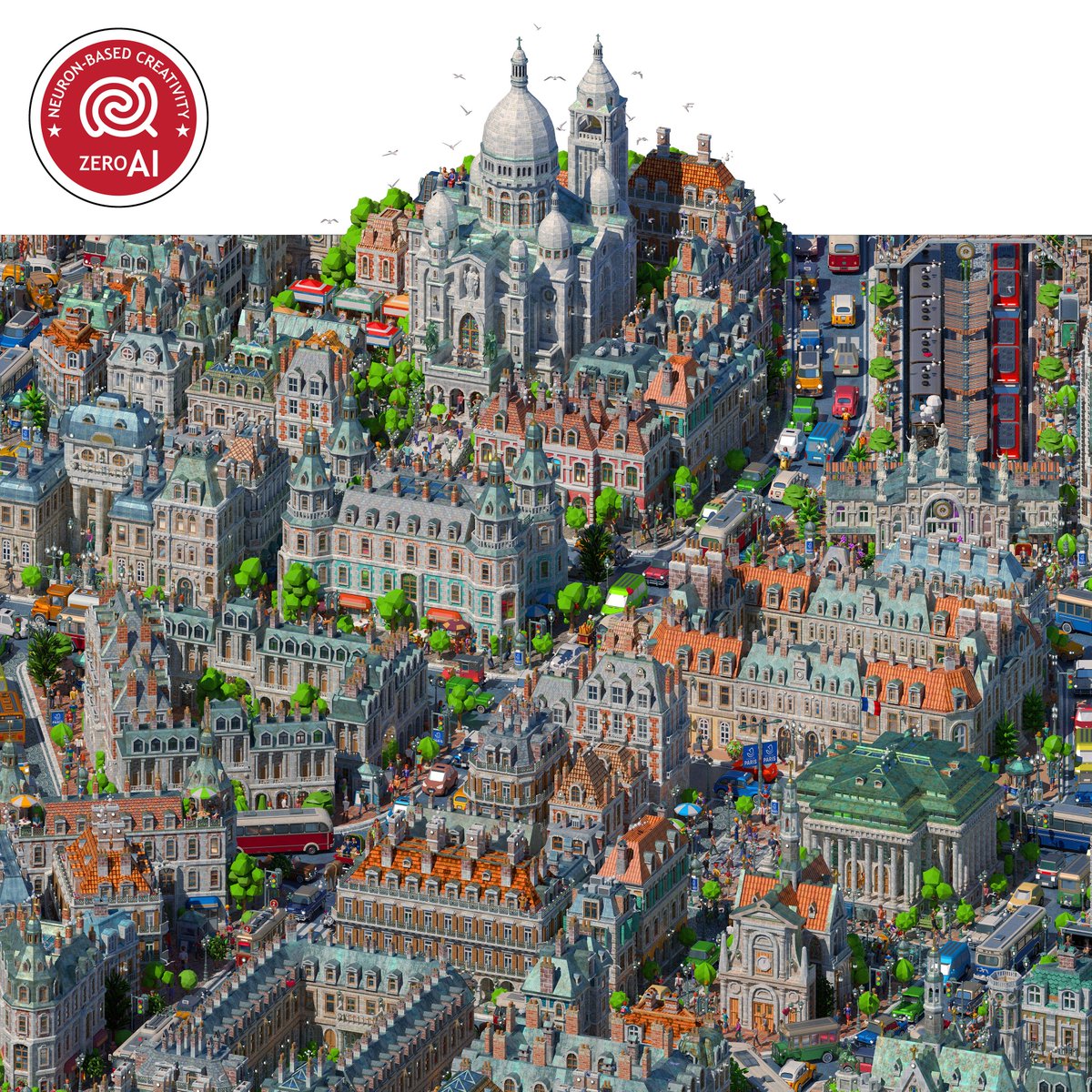 tariktolunay's tweet photo. Topoğrafya şehri şekillendirir.
Kıvrımlı, dar ve sürprizli sokaklar bu sayede.
Paris’in tek tepesi Montmartre bu yüzden büyülüdür.
İstanbul’un 7 tepesi var. 😁
Şimdilik odağımızda Paris var. Karıştırma. 🙂

#FractalParis #UrbanMorphology #Anachronic #ZeroAI 🏙️🕰️ https://t.co/Knu9jtPUVq