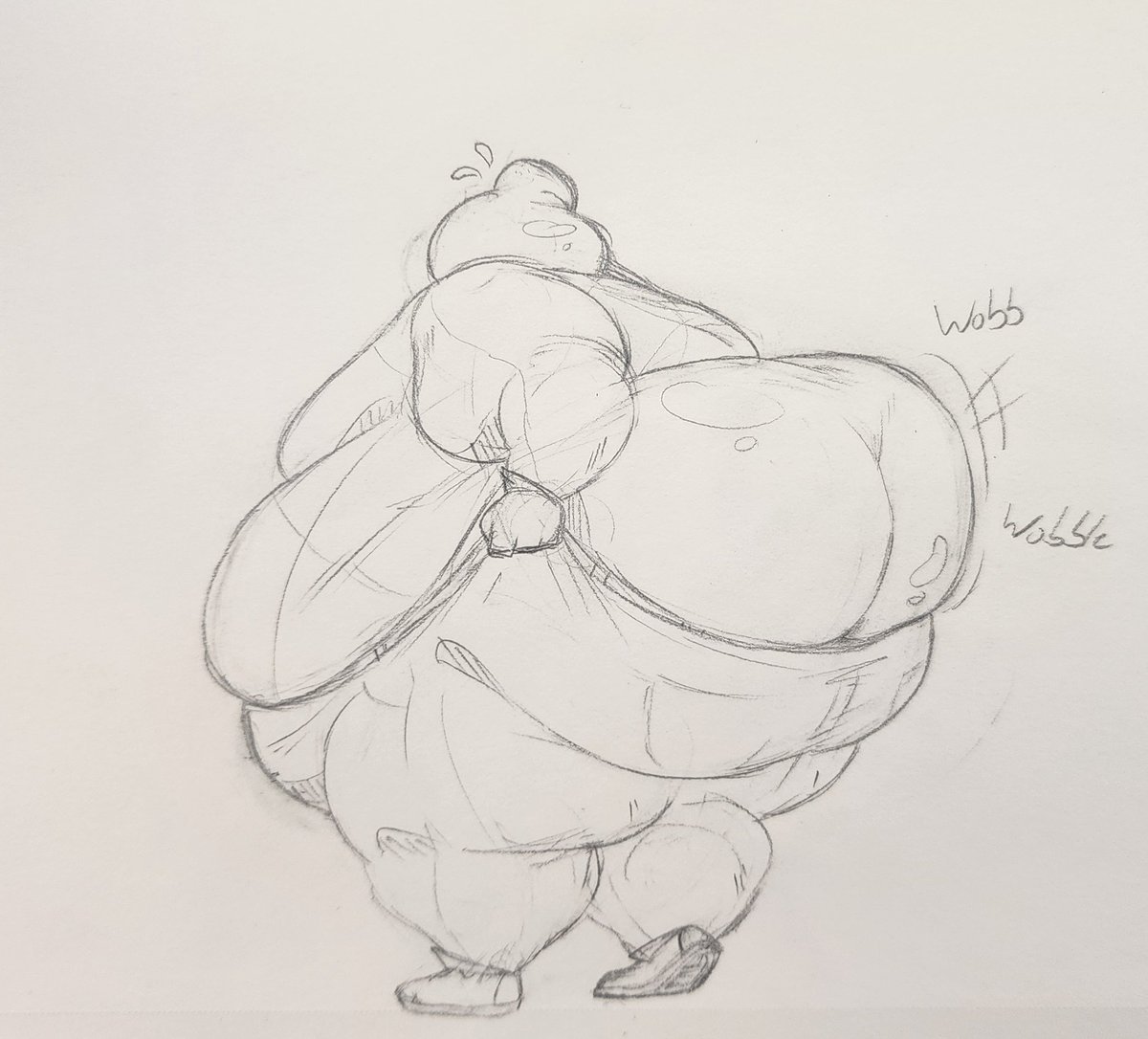 He's running out of work pants 🥲