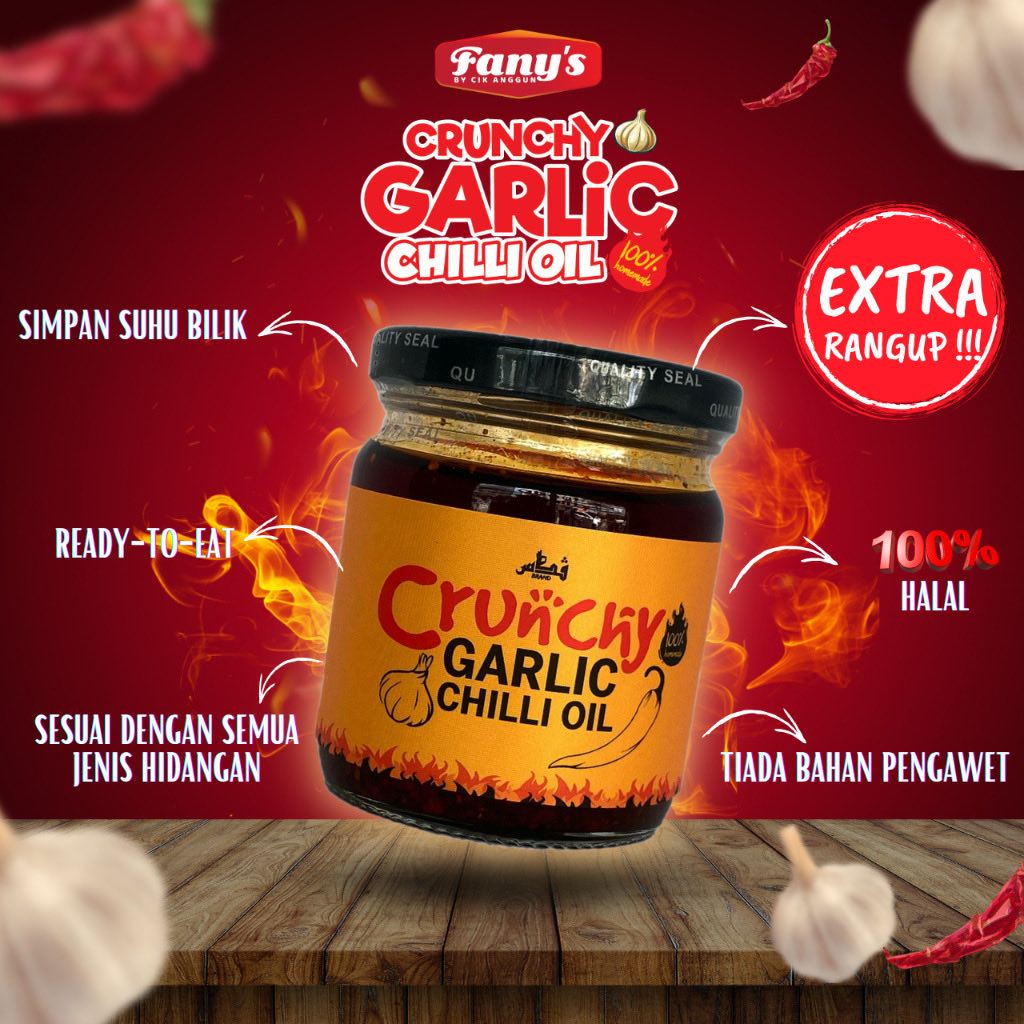 twistiescabana's tweet photo. Check out Crunchy Garlic Chilli Oil [100% HALAL] SAMBAL for RM16.25 - RM32.50. Get it on Shopee now! https://t.co/kkMGS1DmJQ https://t.co/EllWhvnx3B