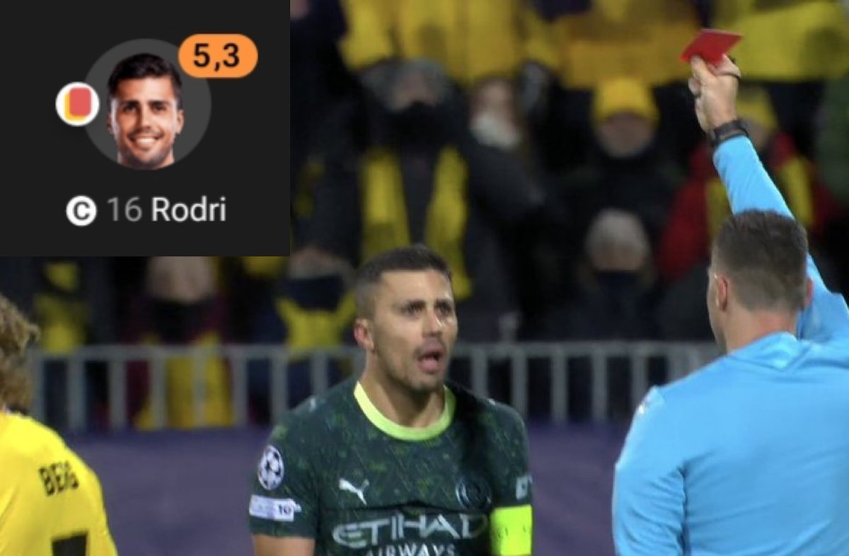 nelly_RMA's tweet image. -Incapable de gagner un duel
-Ne sait pas défendre
-Des pertes de balles de U13
-Lourd on dirait un camion
-S'est fait dribbler par toute l'équipe adverse
-Fautif sur les 3 buts encaissés

Rodri c'est vraiment le pire joueur de l'histoire à avoir touché au Ballon d'Or.