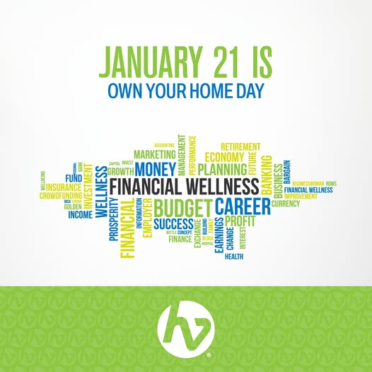 January is Financial Wellness Month and Jan 21 is - Own Your Home Day! This day celebrates homeownership &amp; awareness about the benefits of owning a home.
 ➡Here's info that can help in the homebuying journey: hud.gov/topics/buying_…
 ➡We are here to help BankHV.org