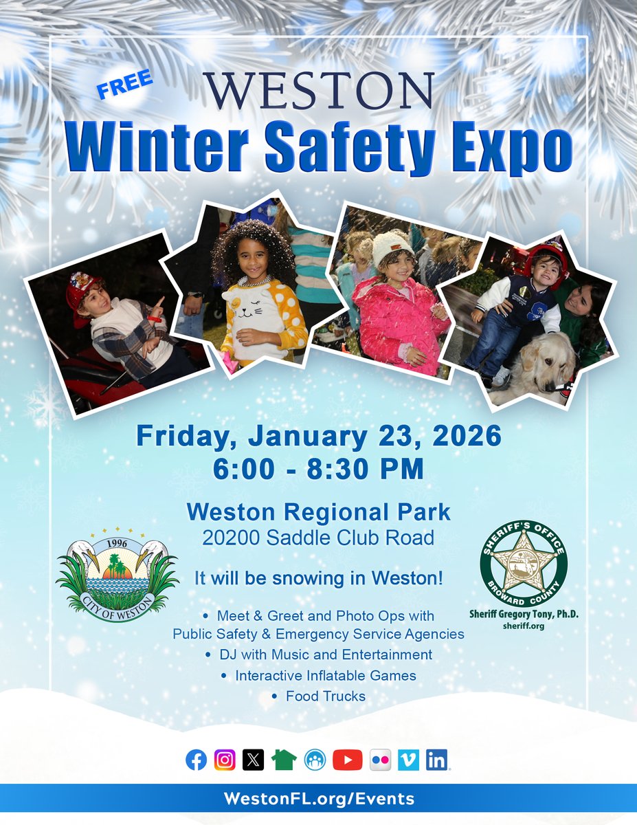 Broward Sheriff's Office Weston District tweet media