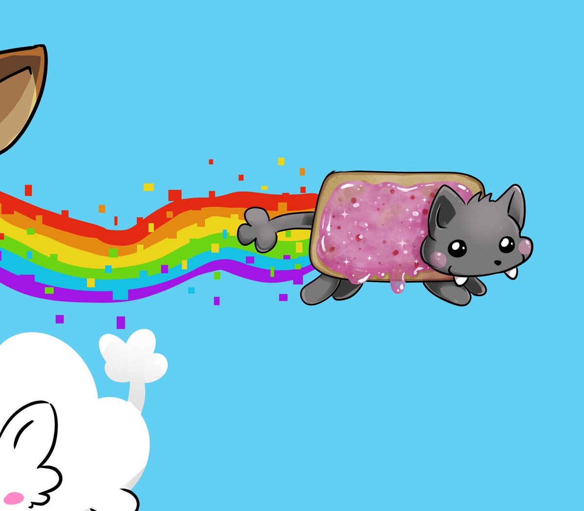 Le voici le voilà, le nyanchacha 🐱