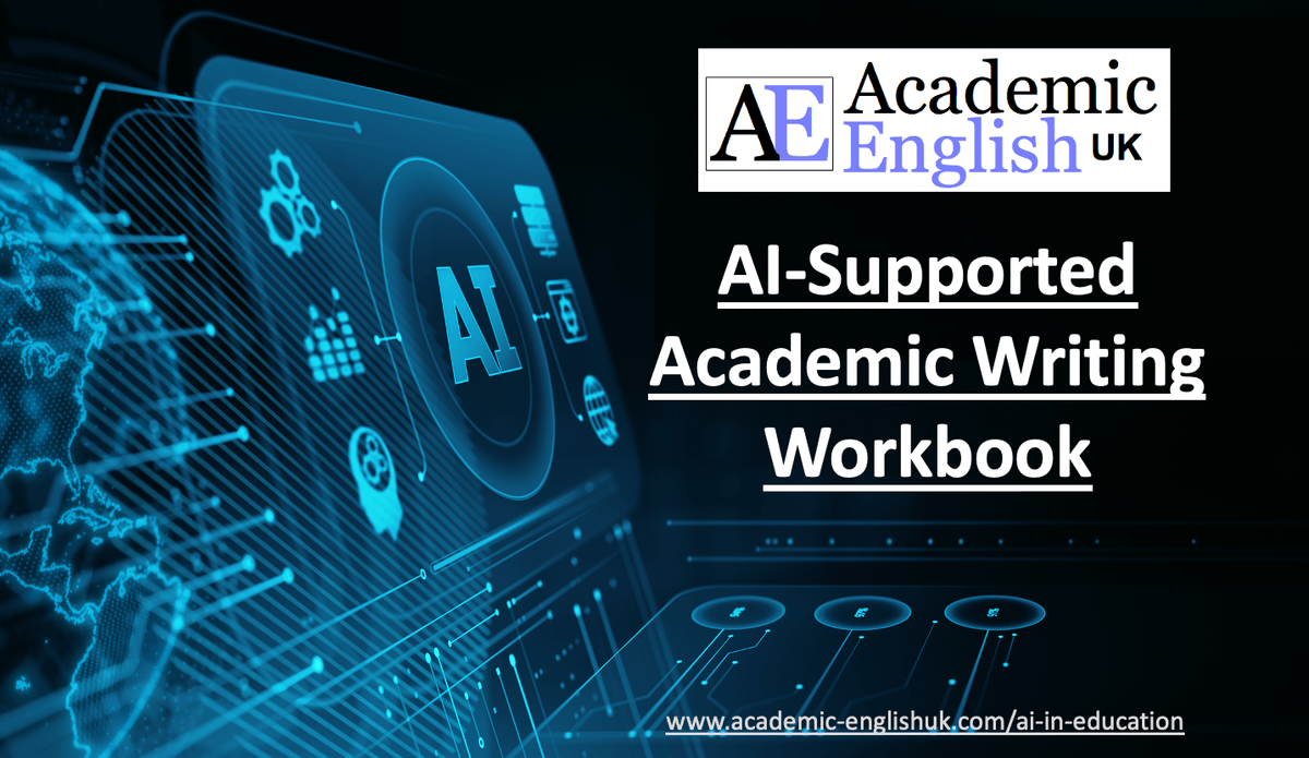 acenguk's tweet photo. AI-Supported Academic Writing 10-Lesson Workbook (FREE WORKSHEET). We’re excited to introduce our new AI-Supported Writing 10-Lesson Workbook, designed to help international students build confident, academic writing skills for university study.
https://t.co/ocndECDkXm https://t.co/HX1TBq1DrC