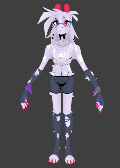 Slushy_Anime's tweet photo. Finished updating the body texture :3 #DELTARUNE https://t.co/PEBKmSDvTN