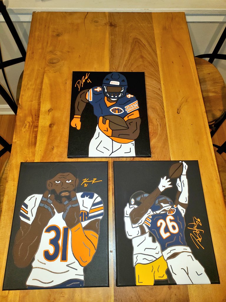 Sadly this season has come to an end. Wasn't the way we wanted it to end, but what a heck of a ride!!

I do these giveaways every week to share my love of this team &amp; my love of memorabilia!!

Given away some cool stuff this season!! See y'all in the fall!!

BEARDOWN &amp; GOD BLESS