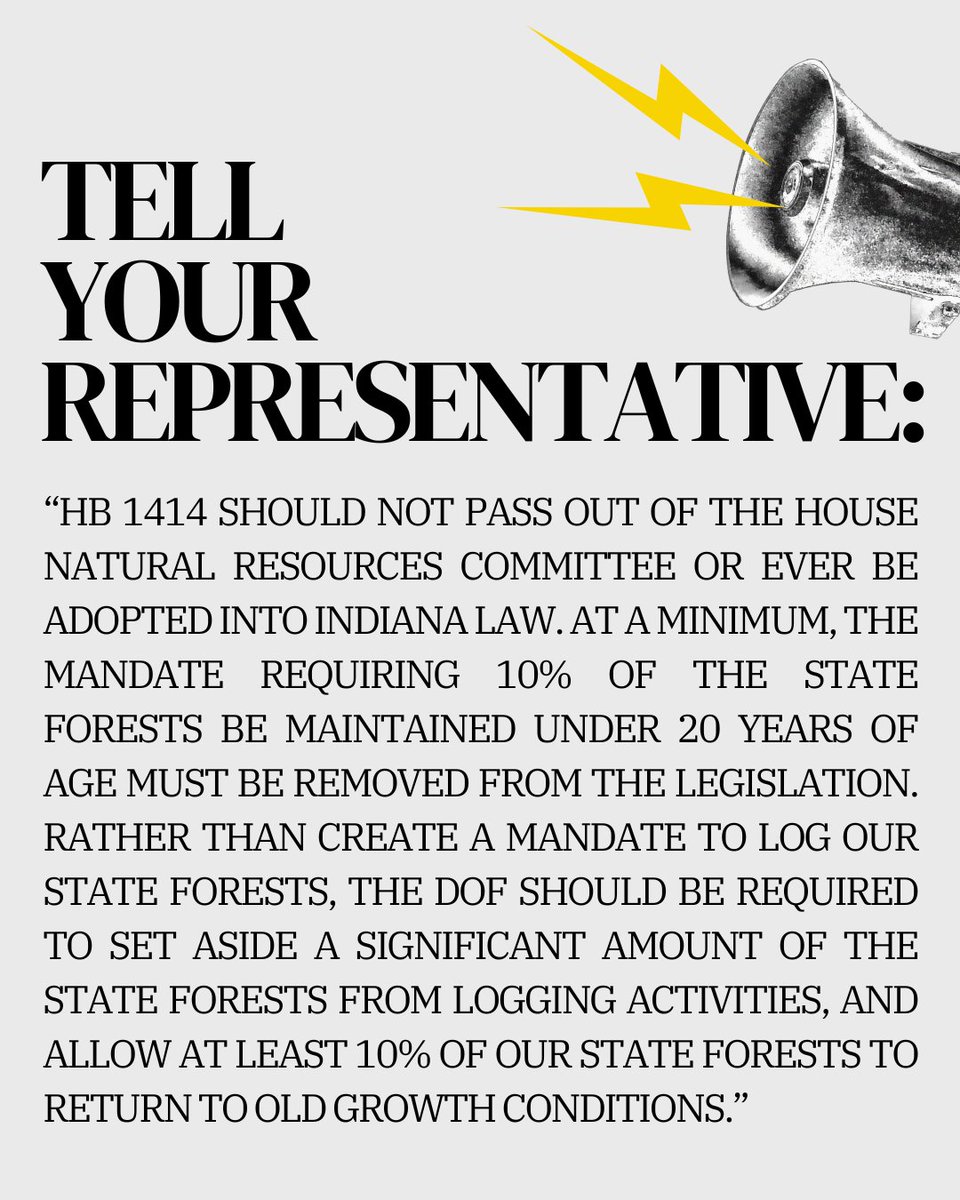Indiana Forest Alliance tweet media