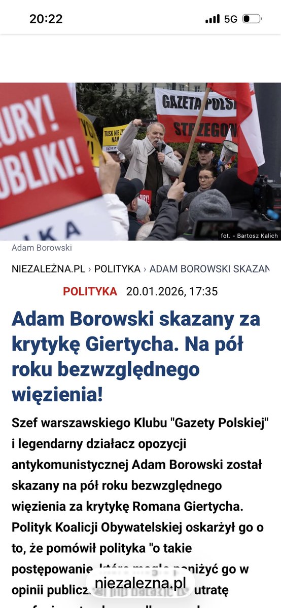 Nie da się budować państwa, dobrego państwa na zemście! A tylko ta emocja motywuje Tuska i Giertycha. Nadzwyczajna kasta - polityczne wyroki? Skandaliczna decyzja w sprawie Adama Borowskiego!