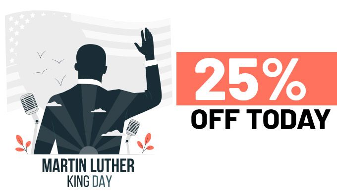 Martin Luther King, Jr. Day - Save up to 25% Off On #WHMCS Module - whmcsservices.com/mlk.php