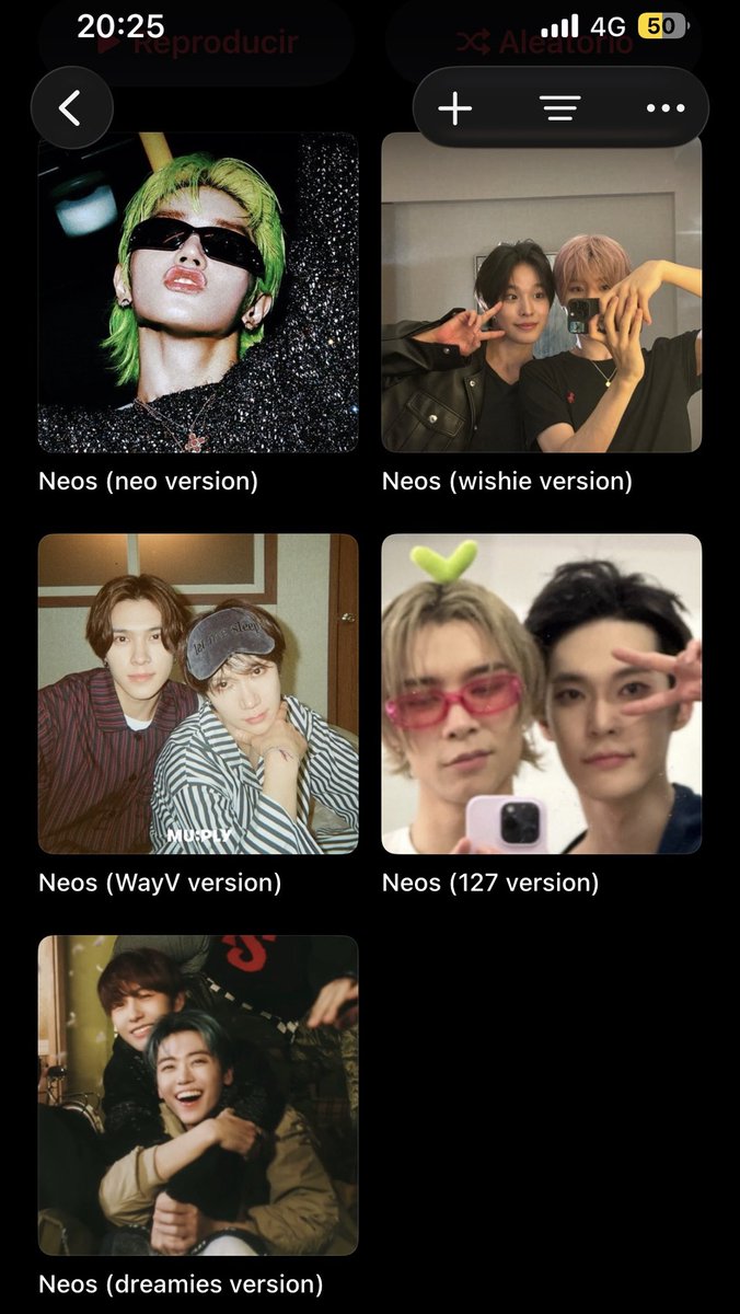 rickyspaces's tweet image. La más feliz del mundo solo porque he podido meter mis playlist de nct en una carpeta que he llamado neo collection