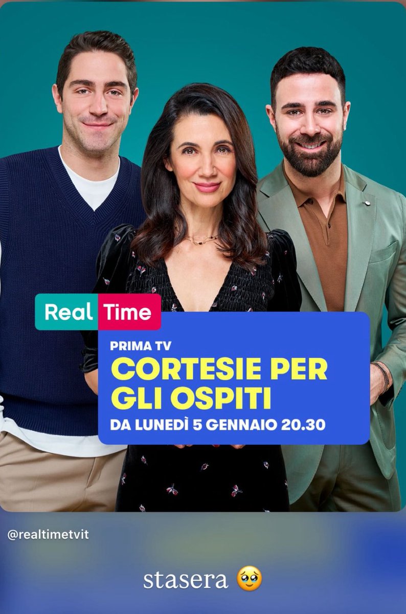 Wilma29408236's tweet photo. #CortesiePerGliOspiti buonasera cortesini e buon divertimento con una nuova puntata 👏👏👏 https://t.co/lLiAZDhaz1