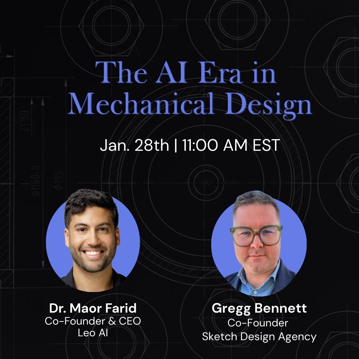 GetLeoAI's tweet photo. Sign up for our next Leo AI + Mechanical Intelligence community webinar!
We’ve got a special lineup this time and a special announcement! 

Save your spot https://t.co/X65J0mgas2 https://t.co/zNO4YeFSPh