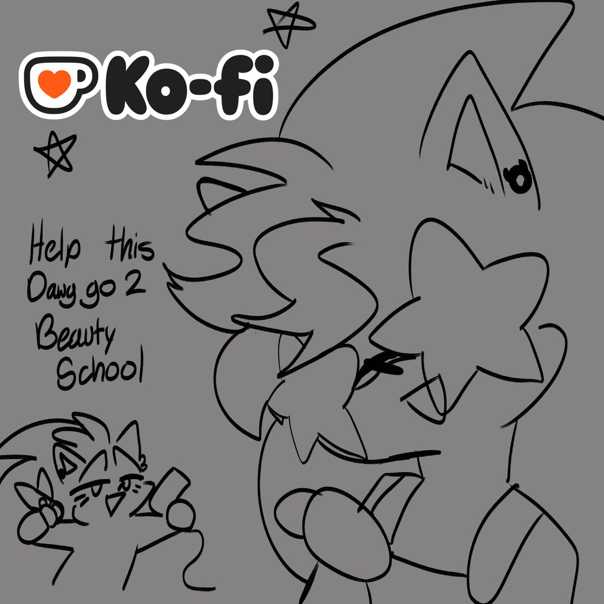 karasucatt's tweet image. And this is when i remember that i made a Kofi a while ago- 

Anyway come buy me some bones so i can get licensed to professionally dye my hair blue

ko-fi.com/karasucatt