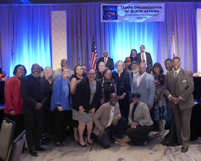 With EmPowering Black Americans at TECO leading the way, <a href="/TampaElectric/">Tampa Electric</a> sure knows how to celebrate #MLKJr 's life and legacy with energy &amp; enthusiasm - from the Tampa Organization of Black Affairs (TOBA) MLK Breakfast to the <a href="/CityofTampa/">City of Tampa</a>’s parade! dy.si/m5Lf6