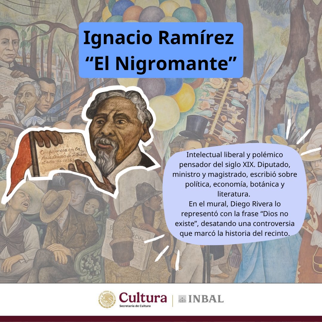 Conoce a los personajes del mural “Sueño de una tarde dominical en la Alameda Central”.

<a href="/bellasartesinba/">Instituto Nacional de Bellas Artes y Literatura</a>
