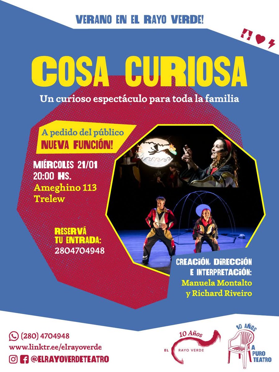 #trelew #chubut #teatro <a href="/chubutcultural/">Chubut Cultural</a>