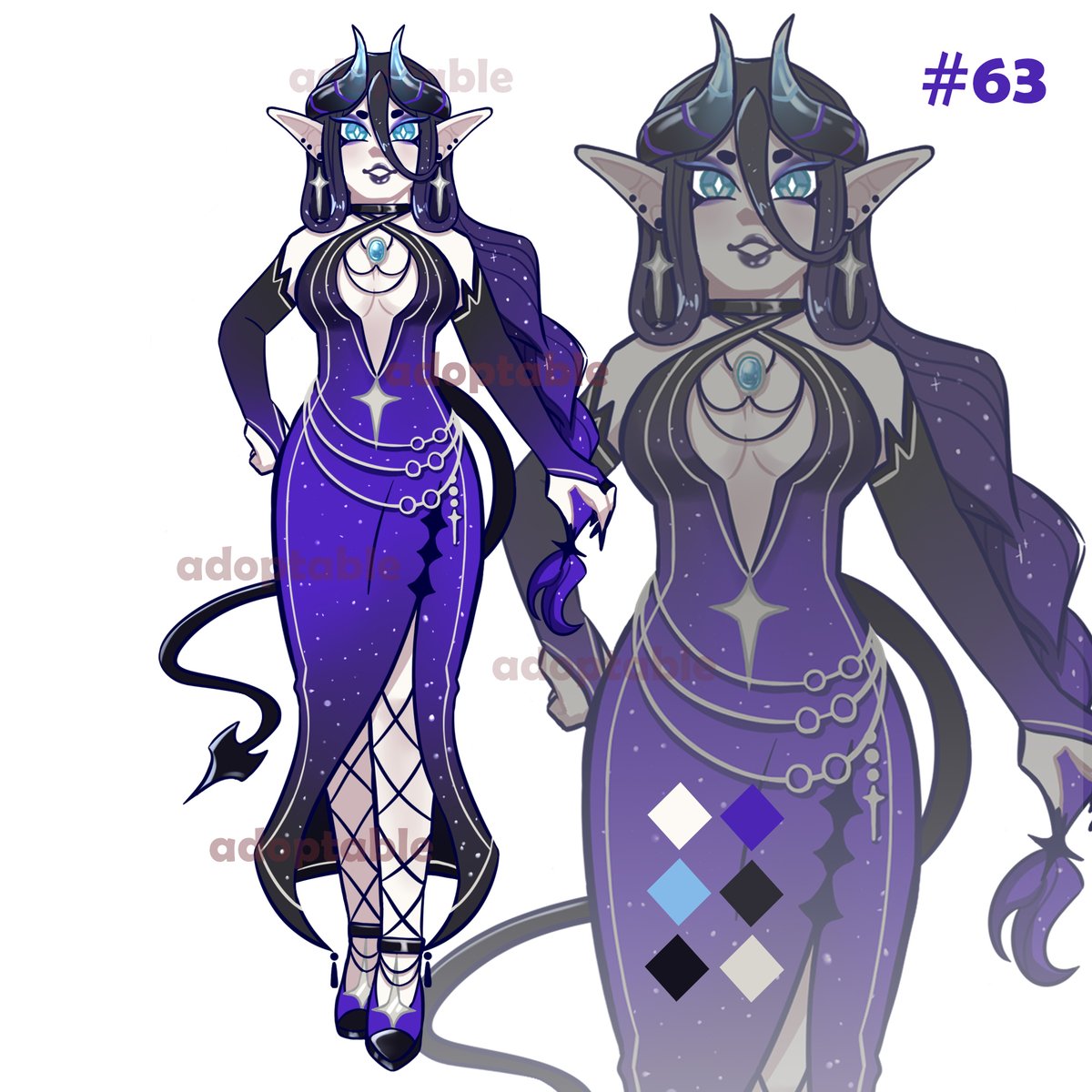 💙 #adoptable  
Sb: 16 usd 
Mi:  2 usd 
Ab: 36 usd (comercial use)
PayPal (invoice)

#artmoots
