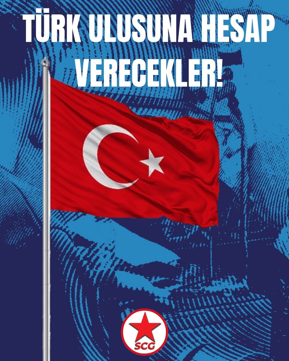 scgresmi's tweet photo. Nusaybin'de Türk bayrağına karşı yapılan saldırı bütün Türk ulusuna karşı yapılmış bir saldırı niteliği taşımaktadır. Ulusumuza yapılan bu saldırıyı kınamakla beraber Sosyalist Cumhuriyet Gençliği olarak herkesin hatırlaması gereken bir gerçekliği tekrar dile getirme ihtiyacı hissediyoruz. Türk bayrağı emperyalistlerin eliyle çizilmiş bir bayrak değil ulusumuzun kanıyla var olmuş bir bayraktır. Ulu Önder Gazi Mustafa Kemal Atatürk’ün ifade ettiği gibi, bir milletin bağımsızlık nişanesi olan bayrak asla yere serilemez ve çiğnenemez olduğu gibi, bayrağımızı çiğneyen kişiler Ulusumuza hesap vermek zorundadırlar!
