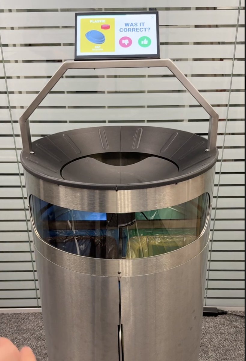 tmm_eth's tweet image. ♻️ AI trash bins from Bulgaria?
Rok: “Scalable.”
Draka: “Efficient.”
U-D: “Please don’t recycle me again.” 😬
Smart sorting, no cloud, 95% accuracy, saves €29K/year.
Pure TMM energy.
#TakeMyMuffin #TMM #EcoTech #UD