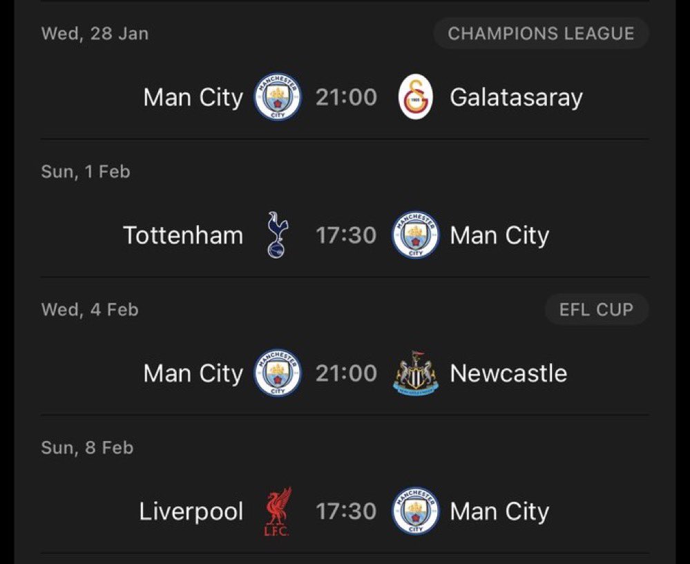 Priceless_MCI's tweet image. Just checked our next set of games….