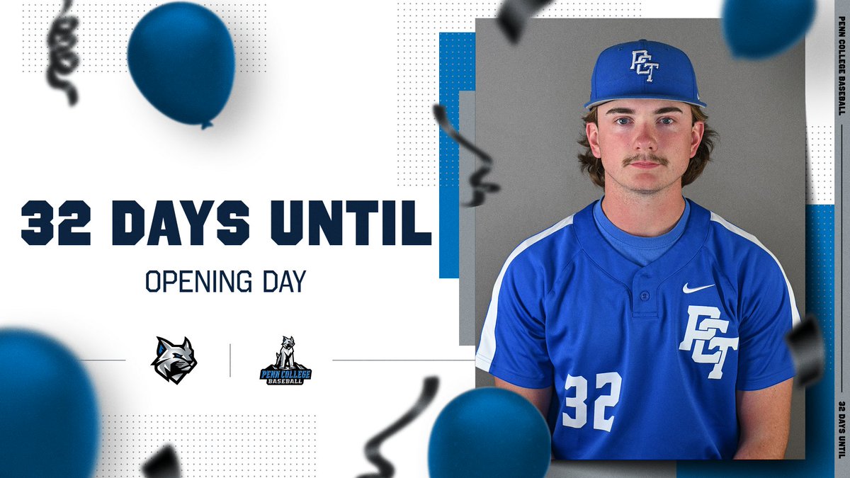 PCTBaseball's tweet image. It may be frigid outside but it's heating up for Penn College Baseball.  The season opener is right around the corner.
#LetsGoCats
#TheBrotherhood
#OpeningDay