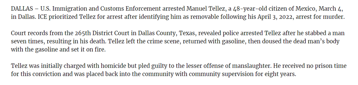 bumbadum14's tweet image. This is literally the democrat policy platform that is active in cities across this country. 

Democrats in DALLAS FUCKING TEXAS LET AN ILLEGAL ALIEN MURDERER GO ON 8 MONTHS PROBATION