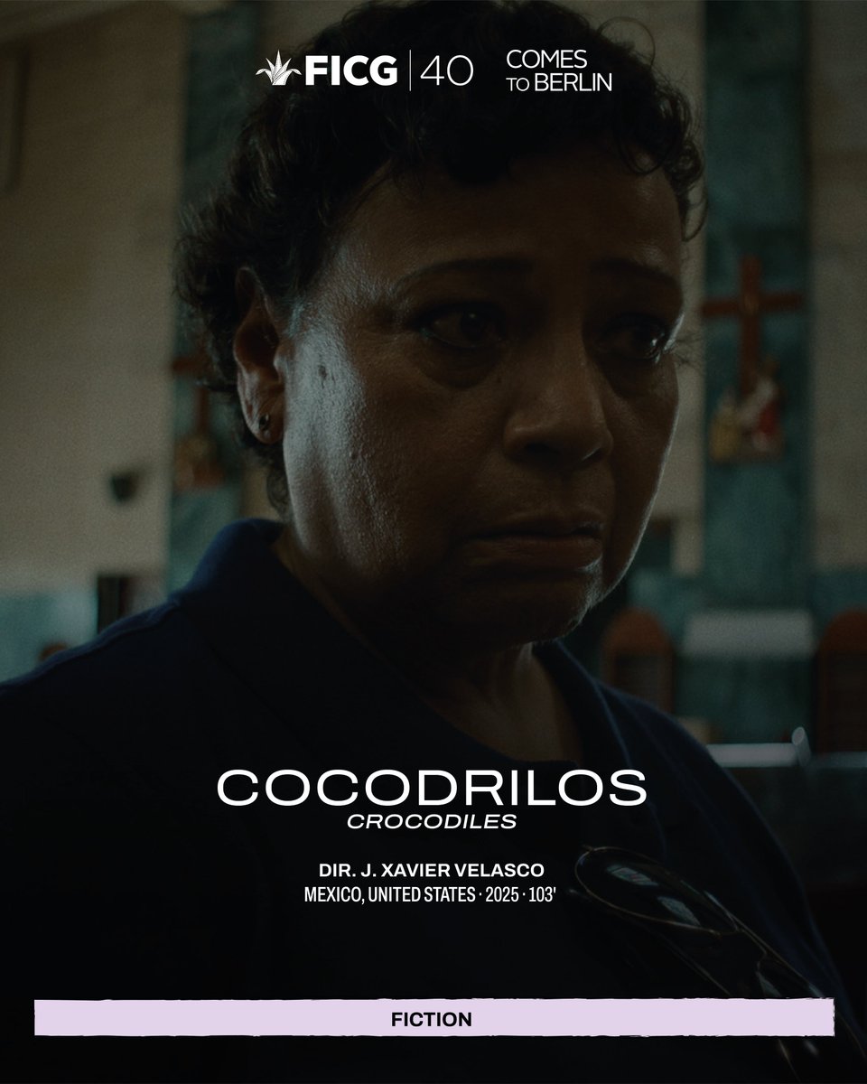 FICGoficial's tweet photo. 🇲🇽🇩🇪 El Festival Internacional de Cine en Guadalajara presenta 'FICG comes to Berlin', su primera muestra internacional, con una selección de títulos destacados de sus ediciones recientes. Babylon Kino (@BABYLON_Berlin) será sede de esta muestra que invita al público a descubrir nuevas voces y miradas del cine mexicano actual.

🎬 'Cocodrilos'
Un periodista en Veracruz, arriesgará su vida para redimir a su mentora periodista tras caer víctima del crimen organizado.

📌 Esta película formó parte de la competencia oficial Premio Mezcal en el #FICG40.