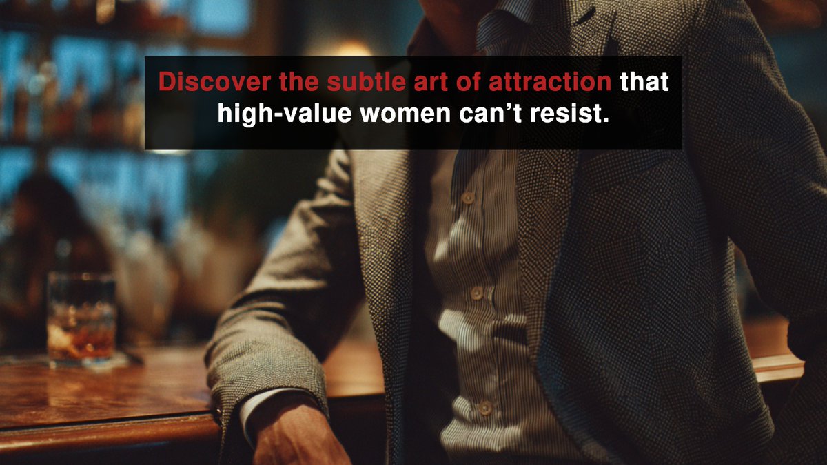 MelanieTho37944's tweet photo. Elevate your game without saying a word.
#StealthAttraction #HighValueConnection #SubtleInfluenceMastery
https://t.co/2E8NSIXOLY https://t.co/g3eQKugm8T
