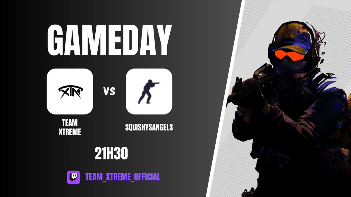 TeamXtremeOff's tweet photo. Gameday !
On affronte SquishysAngels à 21h30 et ce sera stream !
Venez faire un tour pour encourager l'équipe !
#GOXTM https://t.co/hMc5dmf8TI