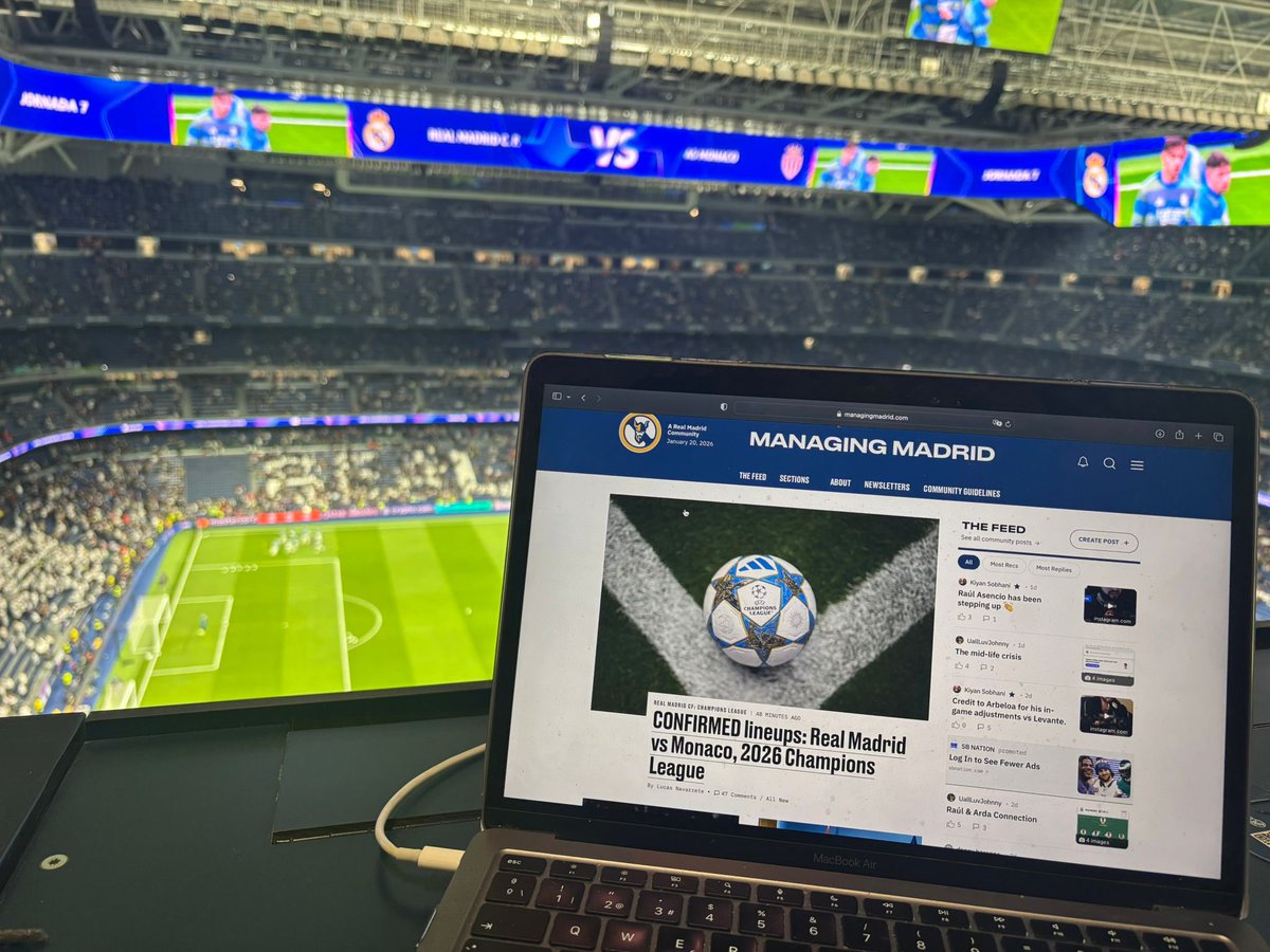 Managing Madrid tweet media