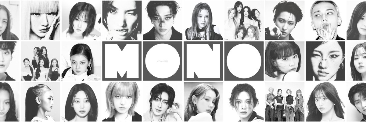 Studio_chuumie's tweet image. made a new mono-style banner but my icon covered up minnie and hanhee..