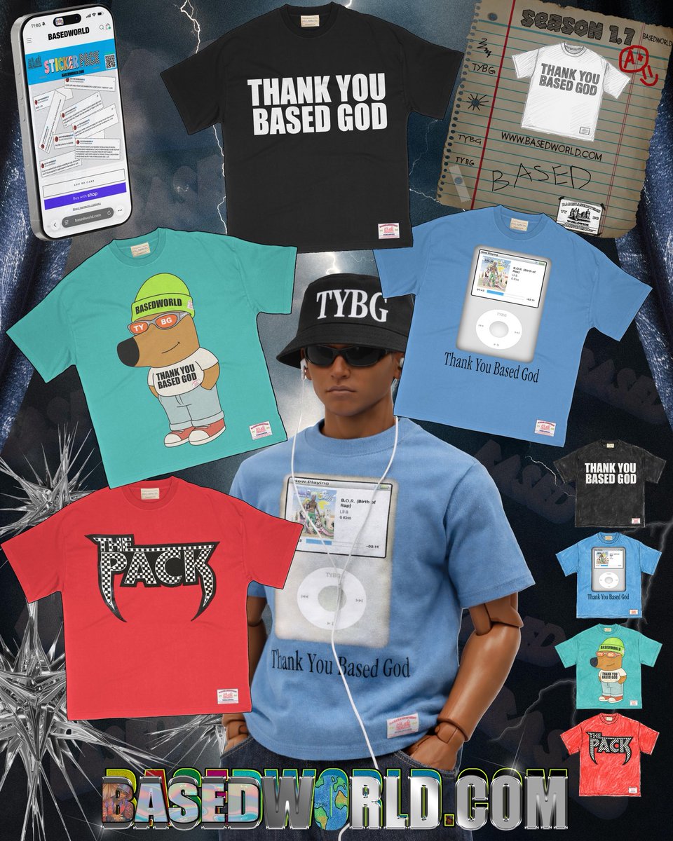 Season 1.7 collect!!! basedworld.com LOVE YOU! - Lil B