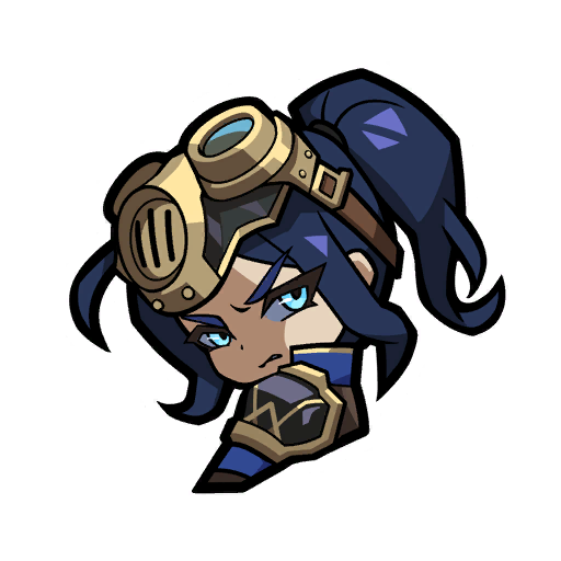 「Arcane Caitlyn sticker」|Spideraxeのイラスト