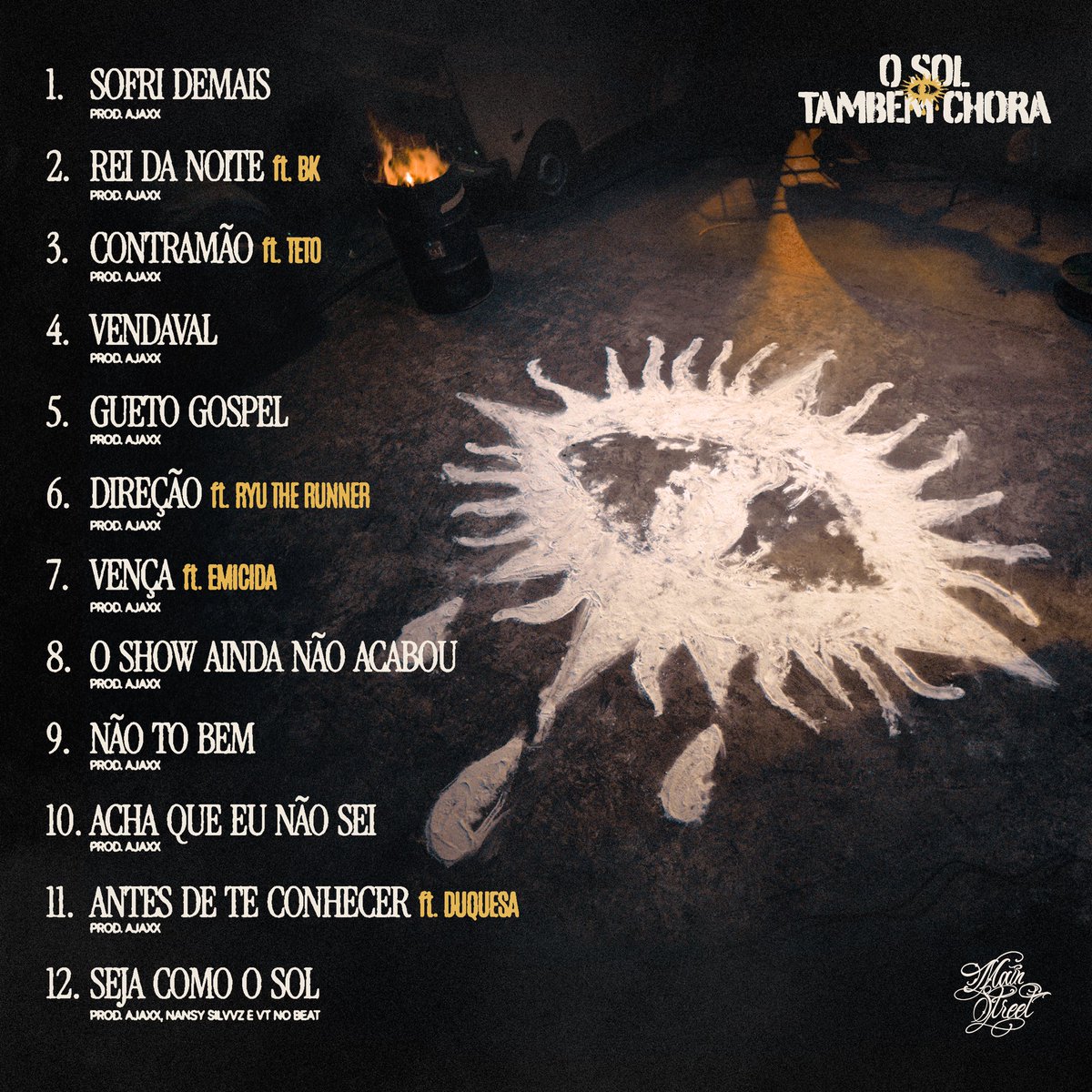 borgesog's tweet image. Álbum “ O Sol também chora “ 🌔

28/01 em todas as plataformas digitais.