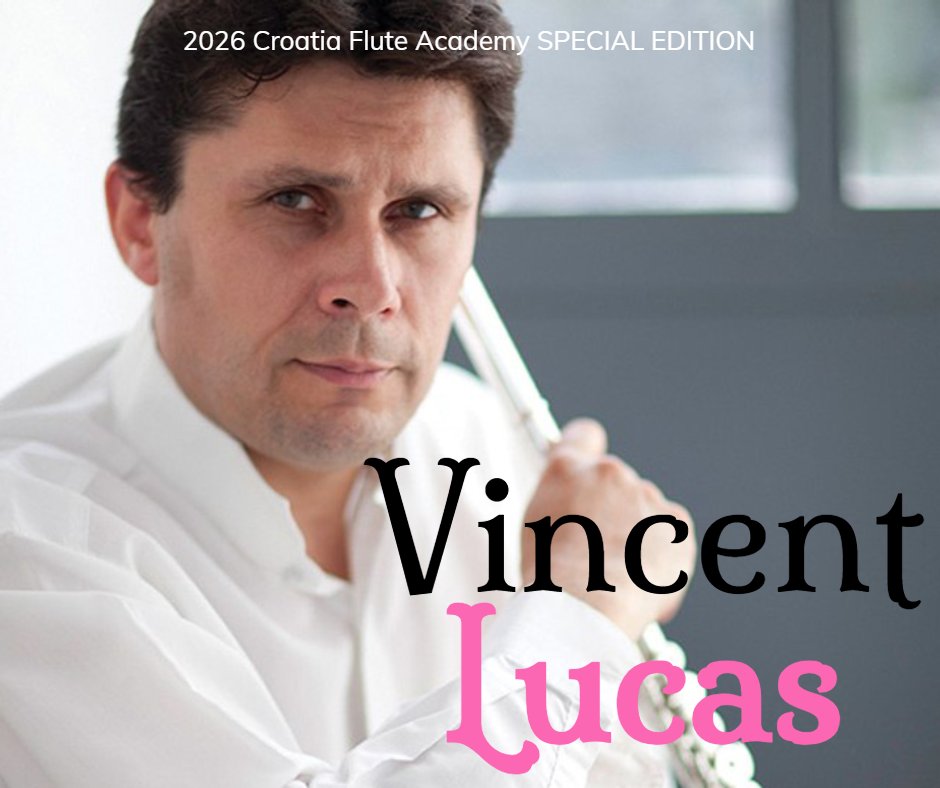 𝐕𝐢𝐧𝐜𝐞𝐧𝐭 𝐋𝐔𝐂𝐀𝐒 🇫🇷
✨ Principal Flute @ 𝑂𝑟𝑐ℎ𝑒𝑠𝑡𝑟𝑒 𝑑𝑒 𝑃𝑎𝑟𝑖𝑠
𝐹𝑜𝑟𝑚𝑒𝑟𝑙𝑦 w/ 𝑡ℎ𝑒 𝐵𝑒𝑟𝑙𝑖𝑛 𝑃ℎ𝑖𝑙ℎ𝑎𝑟𝑚𝑜𝑛𝑖𝑐
Professor of Flute, 𝐶𝑁𝑆𝑀𝐷𝑃 – 𝑃𝑎𝑟𝑖𝑠
Flute Chair &amp; Professor – 𝐶𝑅𝑅 𝑃𝑎𝑟𝑖𝑠