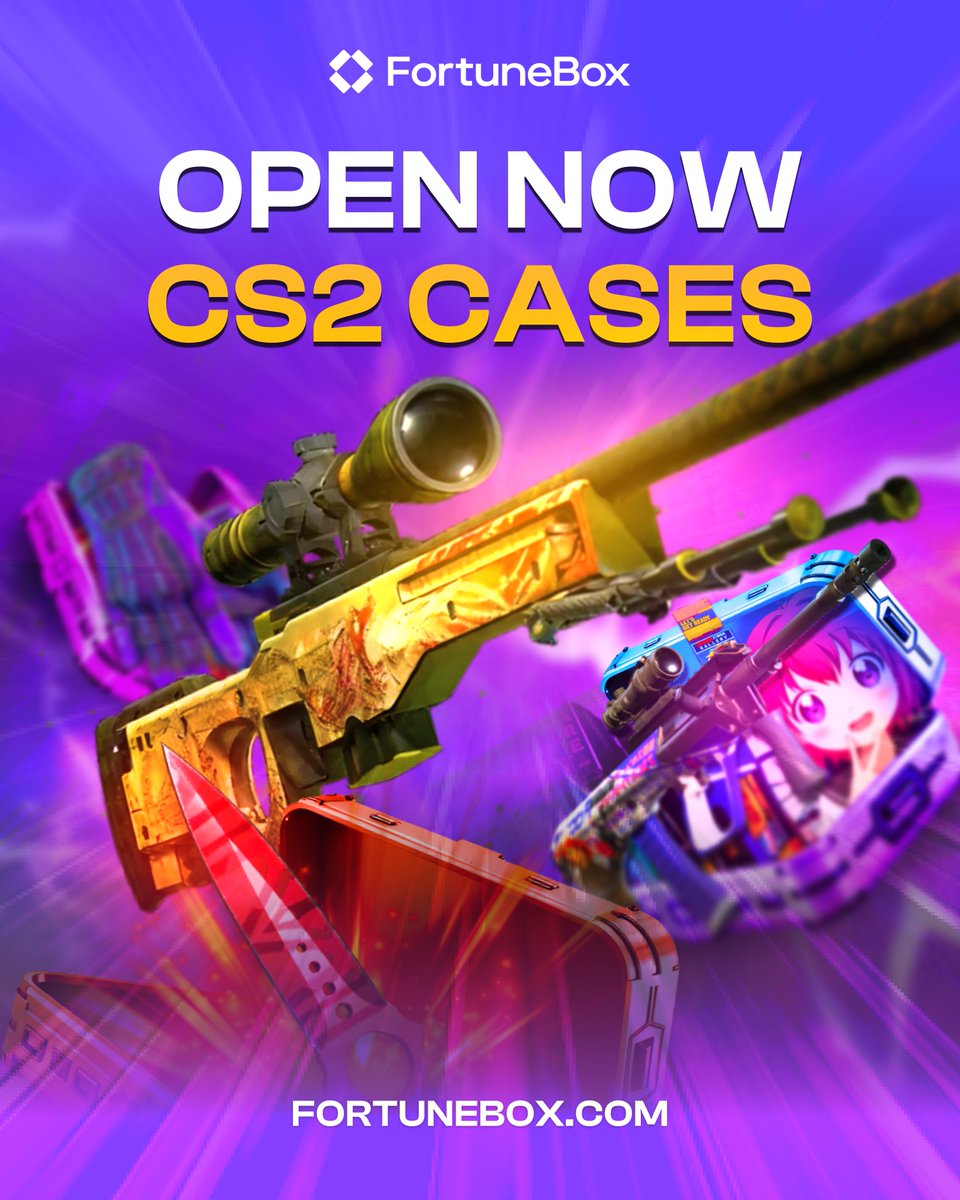 New section. New heat.

CS2 boxes are NOW live on FortuneBox.

❤️ + 🔁 + 🆔
