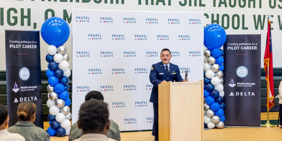 GAFollowers's tweet image. Delta Air Lines launched a dual enrollment aviation program with Clayton County schools and Middle Georgia State University, offering students college credit and a clear pathway into Delta’s Propel pilot program and aviation careers.
