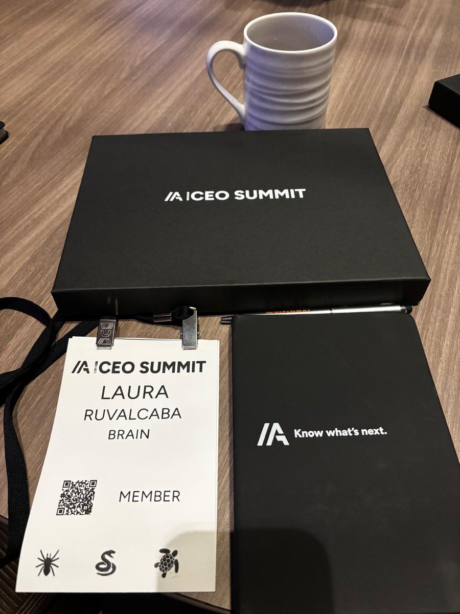 BRAINmx's tweet photo. En el "AI CEO Summit" y no podía faltar Laura Ruvalcaba, quien nos comenta sobre un espacio clave
"Ayer estuvimos en una Women Research Dinner, se llama "35%" porque somos 35% de CEOs mujeres que asisten al congreso, el resto son hombres y vamos por un número más fuerte 💪" https://t.co/f6OOKqlJQQ